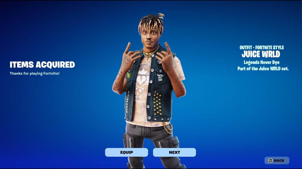 How to Get Juice WRLD in Fortnite TechStory