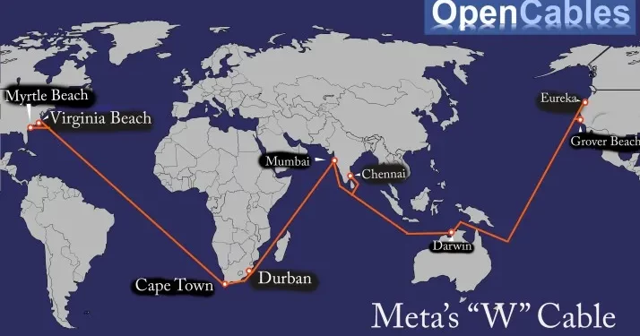 Meta Plans $10 Billion Subsea Cable Project to Strengthen Global Data Control