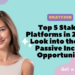 Top 5 Staking Platforms in 2024: A Look into the Best Passive Income Opportunities