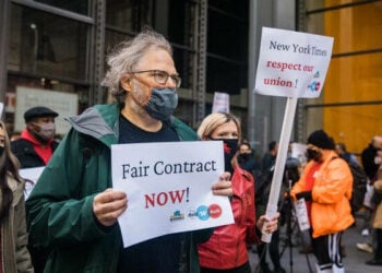 The Times Tech Guild Launches Strike Amid Key Election Coverage