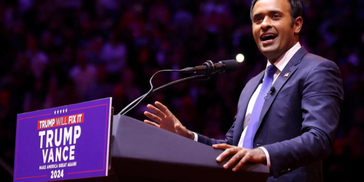 Vivek Ramaswamy’s views on top tech companies hiring migrants over “Native” Americans