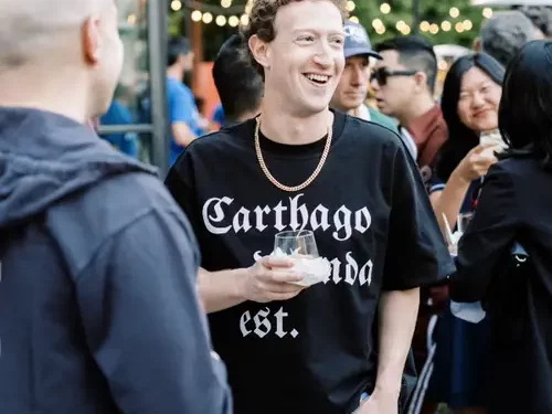 Mark Zuckerberg's Gold Chain Sells for Over $40,000 at Charity Auction