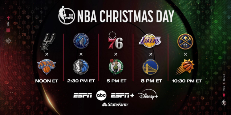 How to Watch NBA Christmas Games