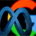 Meta and Google logo