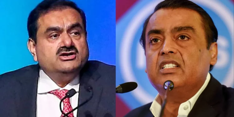 Mukesh Ambani and Gautam Adani Exit Bloomberg’s $100 Bn Club