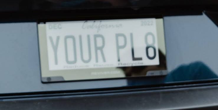 Hacked Digital License Plates Pose New Security Risks