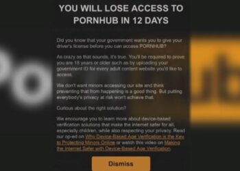 PornHub to Block Access in Florida Over Age Verification Law