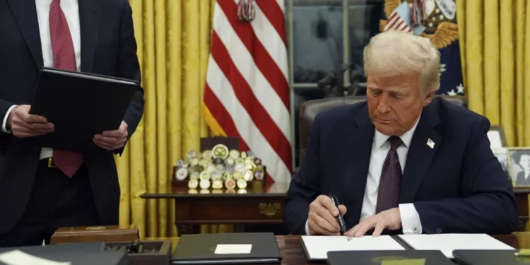 Trump Begins Presidency with Flurry of Day-One Executive Actions