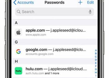Find passwords
