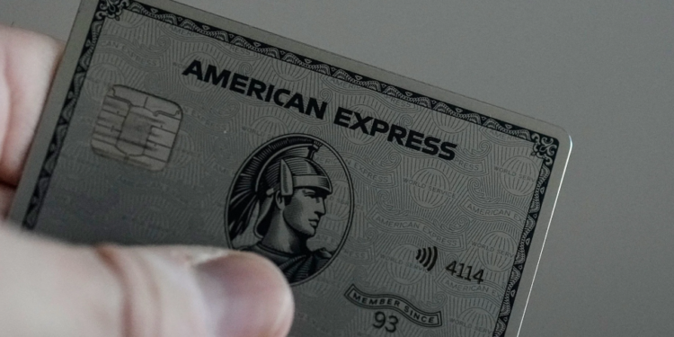 An American Express card