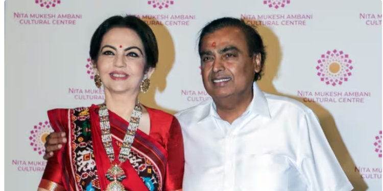 NITA AND MUKESH AMBANI