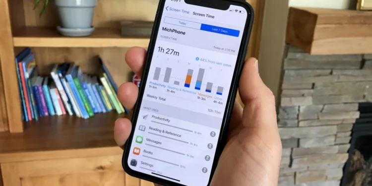 screentime on iPhone