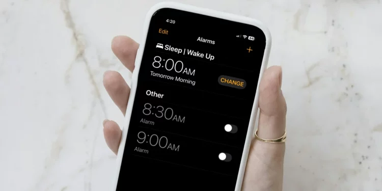 iPhone Alarm