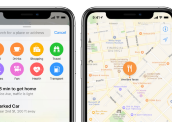 iPhone location change