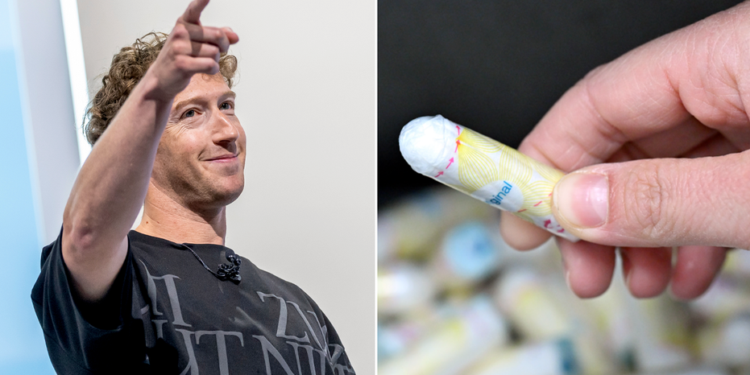 Zuckerberg Orders Tampons Out of Men's Rooms at Meta Office