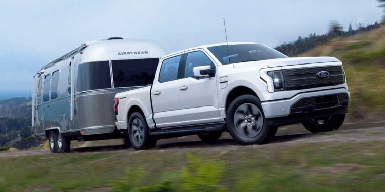 Ford CEO Admits Challenges of Electric Pickups for Towing