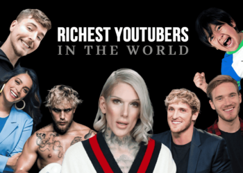 10 Richest YouTubers in the World in 2025