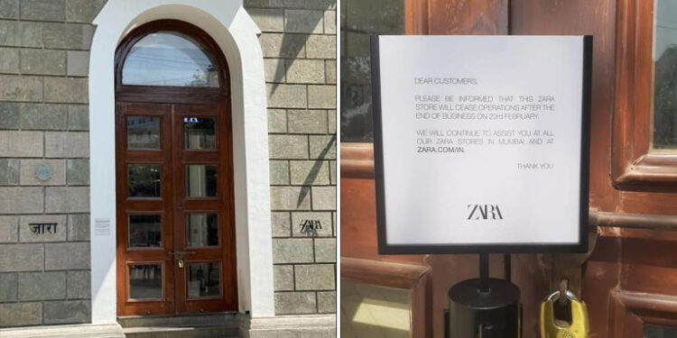 Zara Flagship Shuts in South Mumbai, Purple Style Labs Takes Over at Record Rent