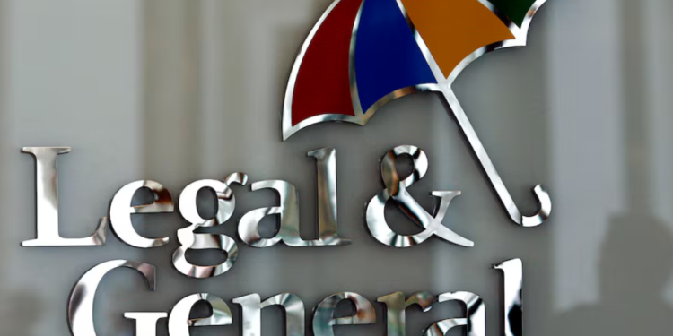 The logo of Legal & General insurance company