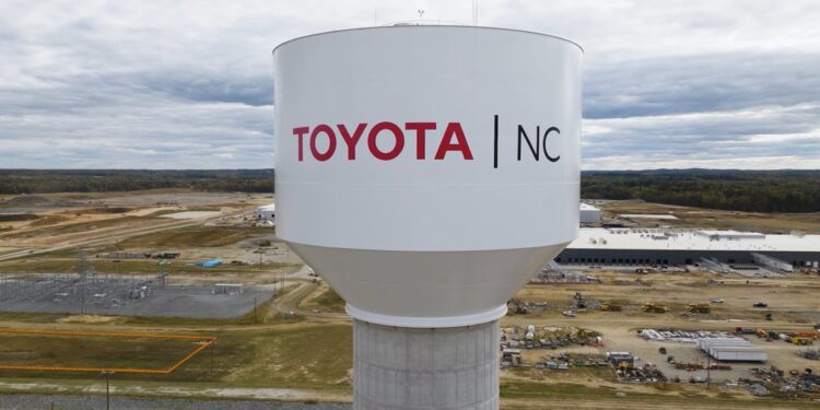 Toyota’s $14 Billion Battery Plant Gears Up for Production in North Carolina