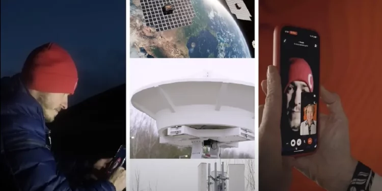 Vodafone Makes History with First Satellite Video Call Using a Standard Smartphone