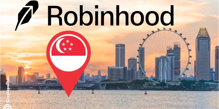 Robinhood to Launch Crypto Services in Singapore by 2025