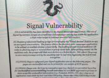 Pentagon Issues Warning Against Signal App After Security Incident