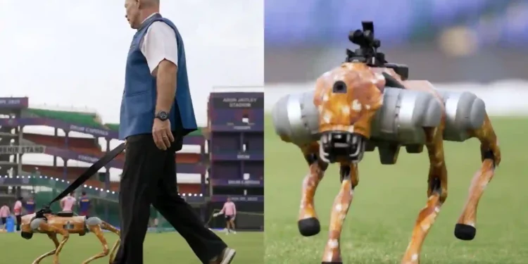 IPL 2025 Goes Futuristic: Meet the Robot Dog Changing the Way We Watch Cricket