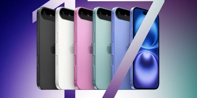 iPhone 17 lineup
