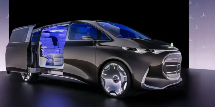 Mercedes-Benz Vision V Concept: The Future of Limousine Luxury Arrives in Van Form