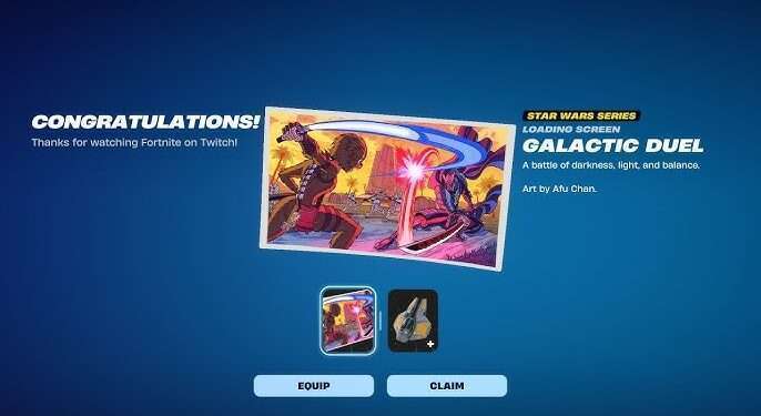 How To Get Free Galactic Battle Twitch Drop Items in Fortnite