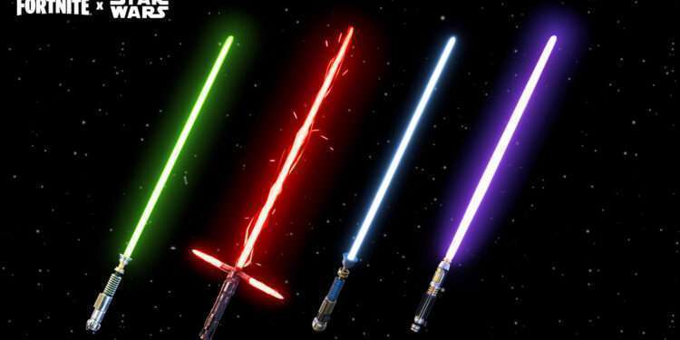 How to Get a Lightsaber in Fortnite