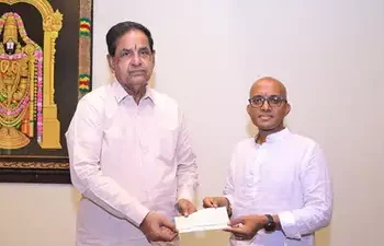 Google VP Thota Chandrasekhar Donates Rs 1 Crore to TTD’s SV Pranadana Trust for Healthcare