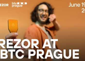 Trezor joins BTC Prague 2025 as one of the main partners