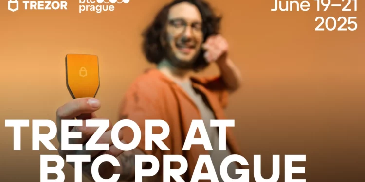 Trezor joins BTC Prague 2025 as one of the main partners