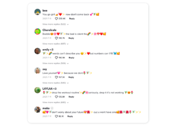 TikTok comments