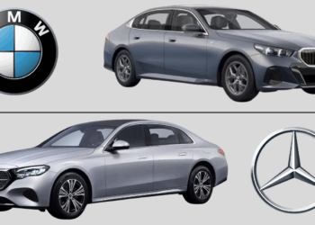 BMW 5 Series Races Ahead of Mercedes-Benz E-Class in 2025 Luxury Sedan Showdown