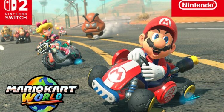 How to Download Mario Kart World From Bundle