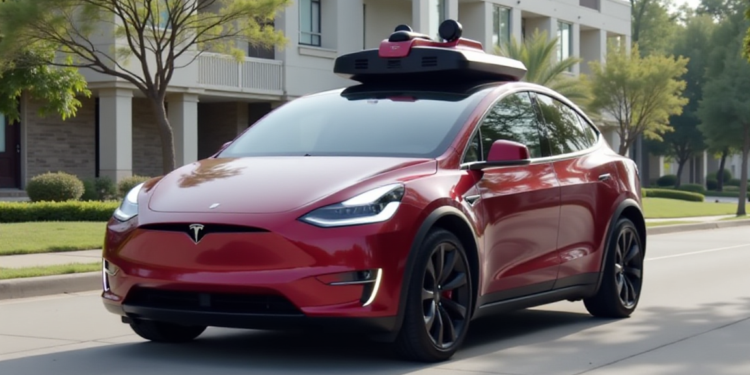 Tesla’s Robotaxis Hit the Streets and the Curbs in a Bumpy Austin Debut