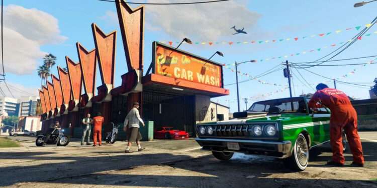 Latest GTA Update Introduces Car Wash Money Laundering