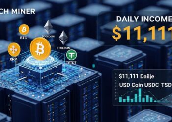 RICH Miner cloud computing power helps BTC, DOGE, ETH, XRP, USDC, USDT to generate daily income of $11,111″