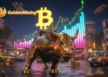 GoldenMining users’ daily revenue rises to $9,700 as Bitcoin breaks through $118,000.
