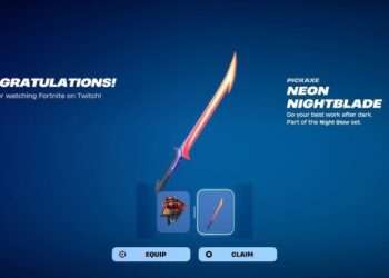 How to Get the Free Neon Nightblade Pickaxe in Fortnite