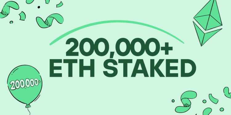 Trezor Users Stake Over 200,000 ETH via Trezor Suite