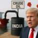Trump Says Russia Lost India as Oil Client Ahead of Meeting With Putin
