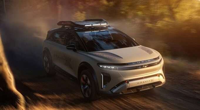 Lucid Reveals Gravity X Concept: An Electric SUV Built for the Wild