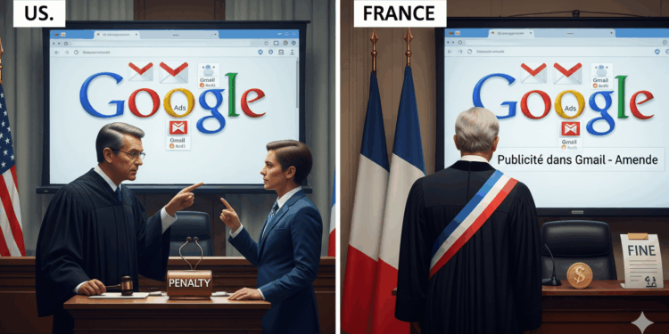 France Fines Google $381 Million for Consumer Protection Failures Over Gmail Ads