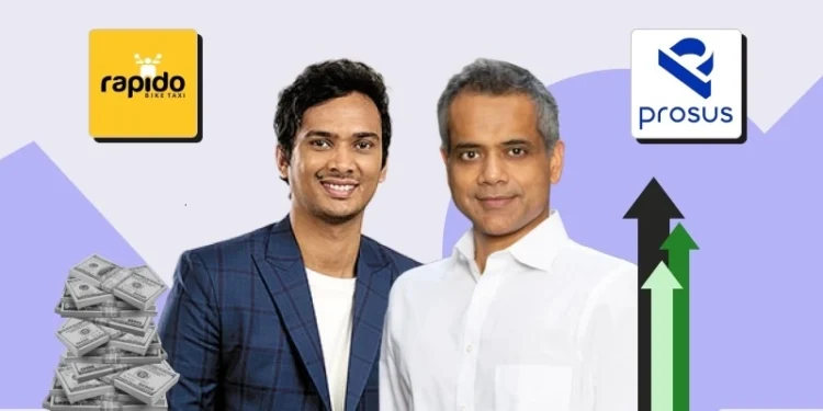Prosus NV Eyes $150-180 Mn Investment to Acquire Swiggy’s Rapido Stake
