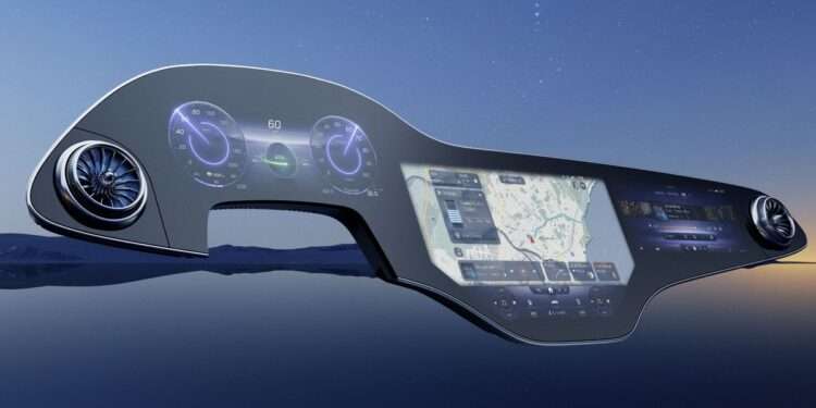 Mercedes Rumored to Replace Windscreens with Giant LCD Screens