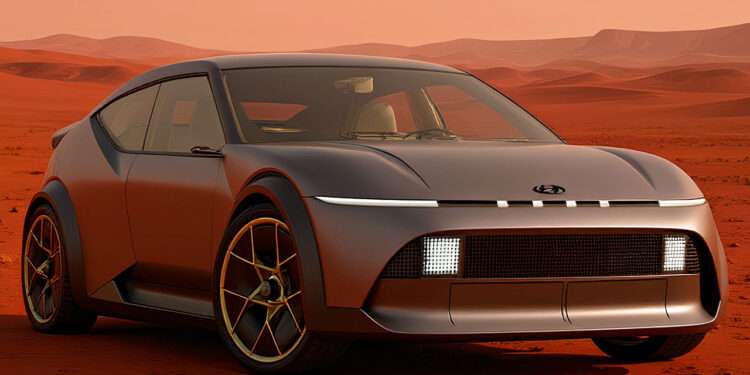 Hyundai’s Concept Three Previews the Bold and Compact Ioniq 3 EV